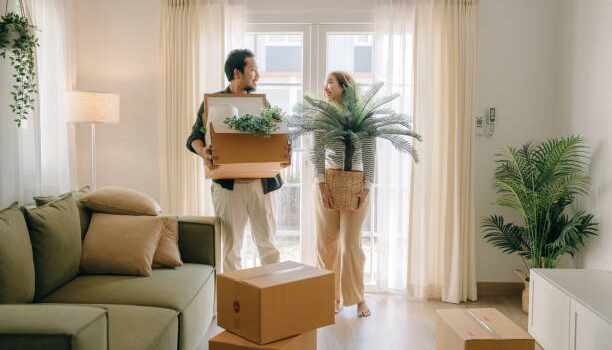 Umzug in die neue Wohnung